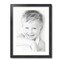 ArtToFrames 18x24" Matted Picture Frame with 14x20" Single Mat Photo Opening Framed in 1.25" Black and 2" Mat (FWM-4083-18x24)